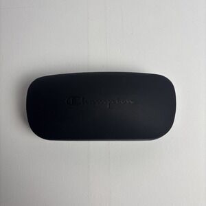 Champion Clamshell Black Sunglass Case